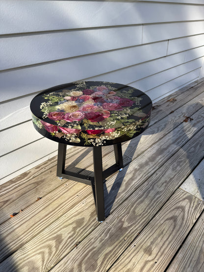 18" Table Floral Preservation Keepsake