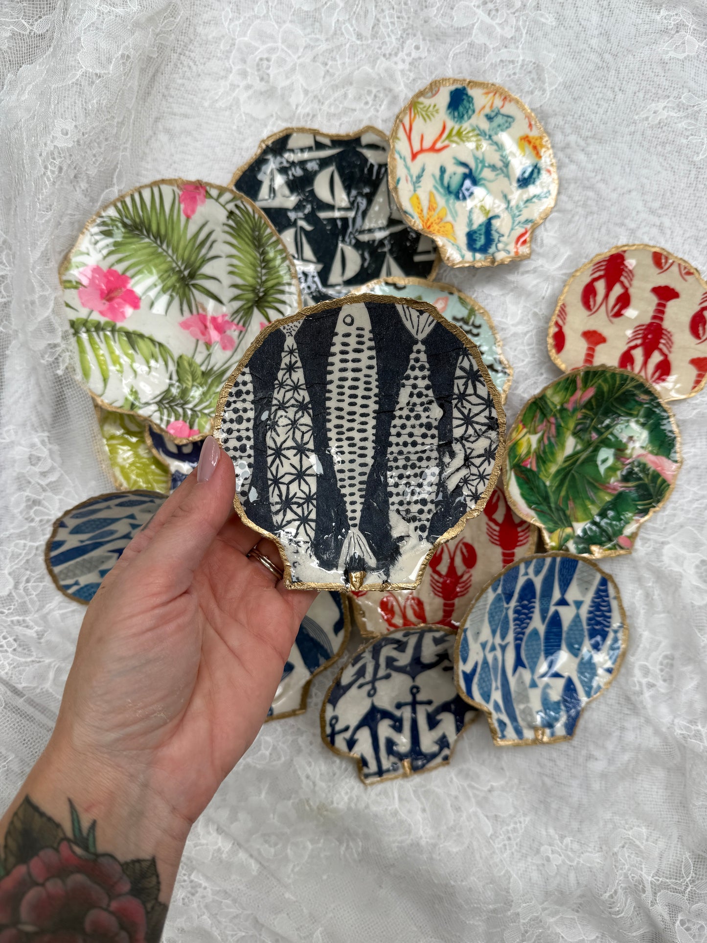 Shell Trinket Dish 9.8.25