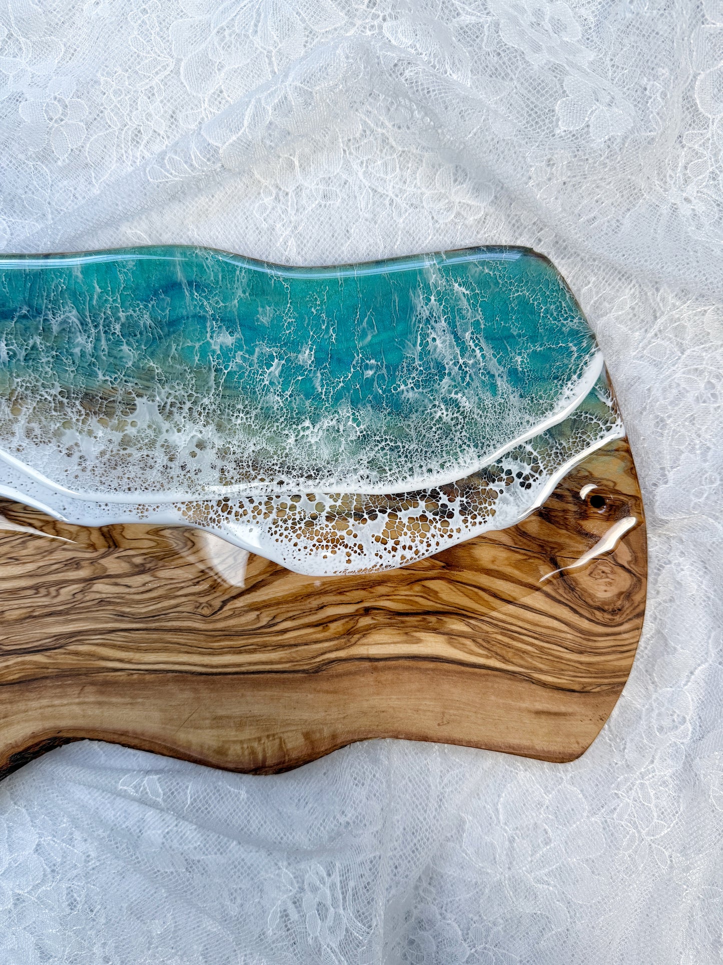 Ocean Wave Cutting Board - 9.8.25
