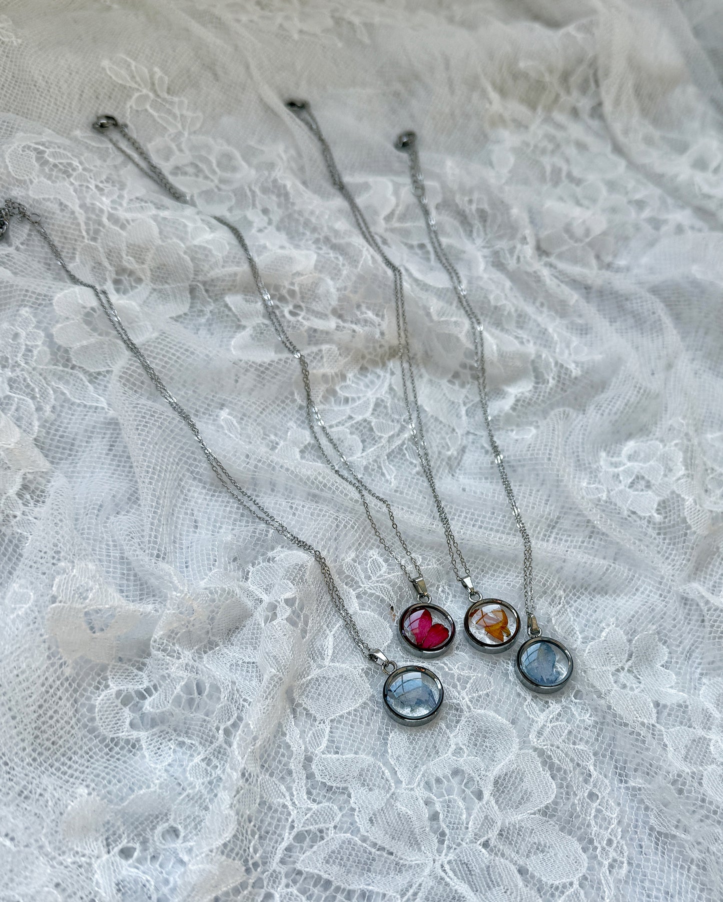 Necklace Floral Preservation Keepsake - Add on item