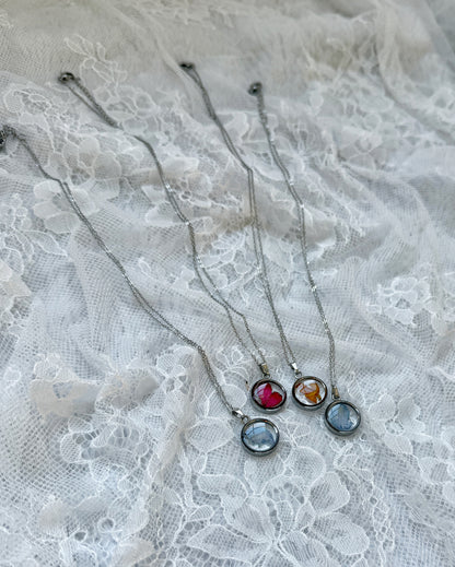 Necklace Floral Preservation Keepsake - Add on item