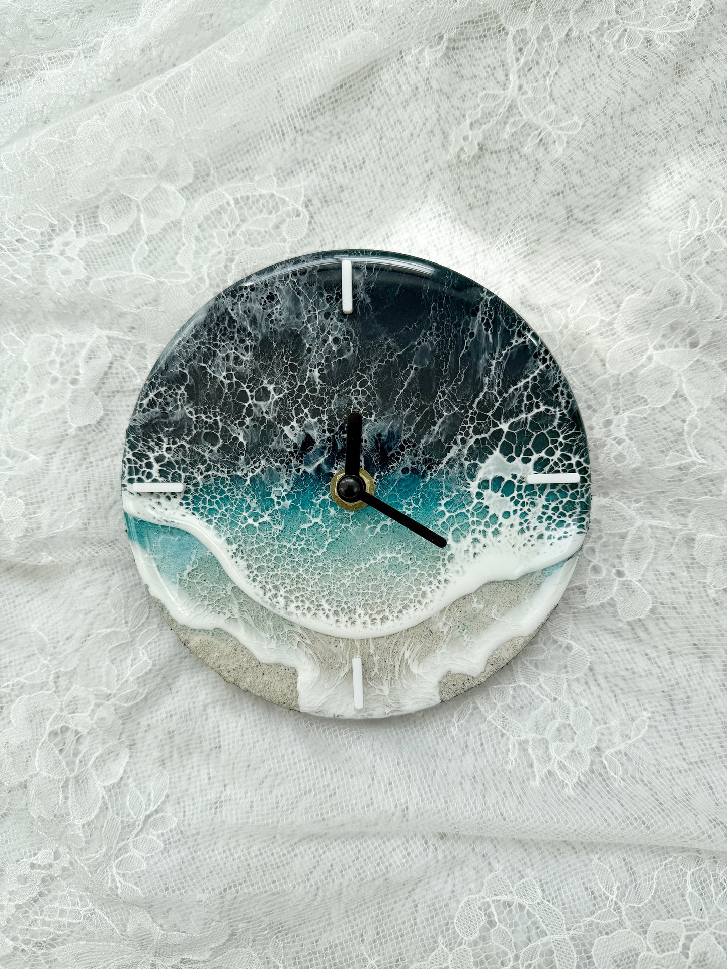 Mini Ocean Wave Clock 9.8.25