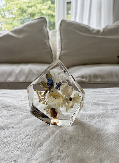 5” Gem Floral Preservation Keepsake - add on item