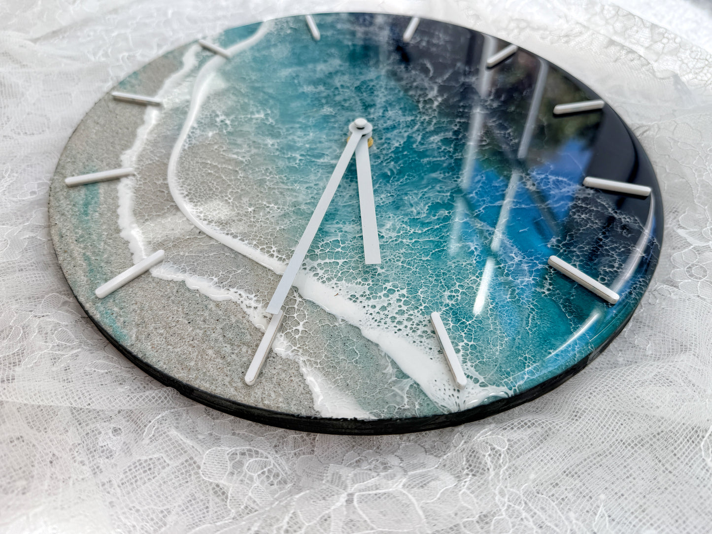 Ocean Wave Clock 9.8.25