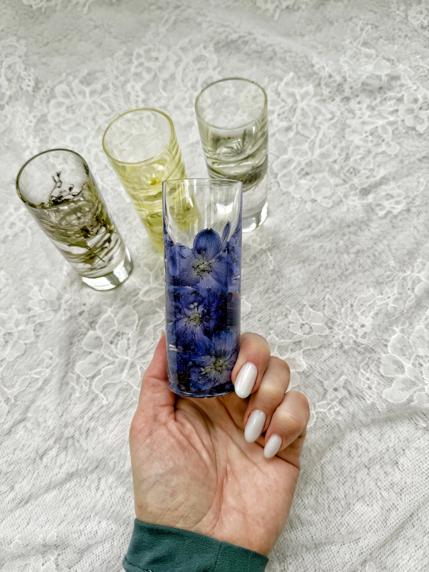 Shot Glass Floral Preservation Keepsake - Add On Item