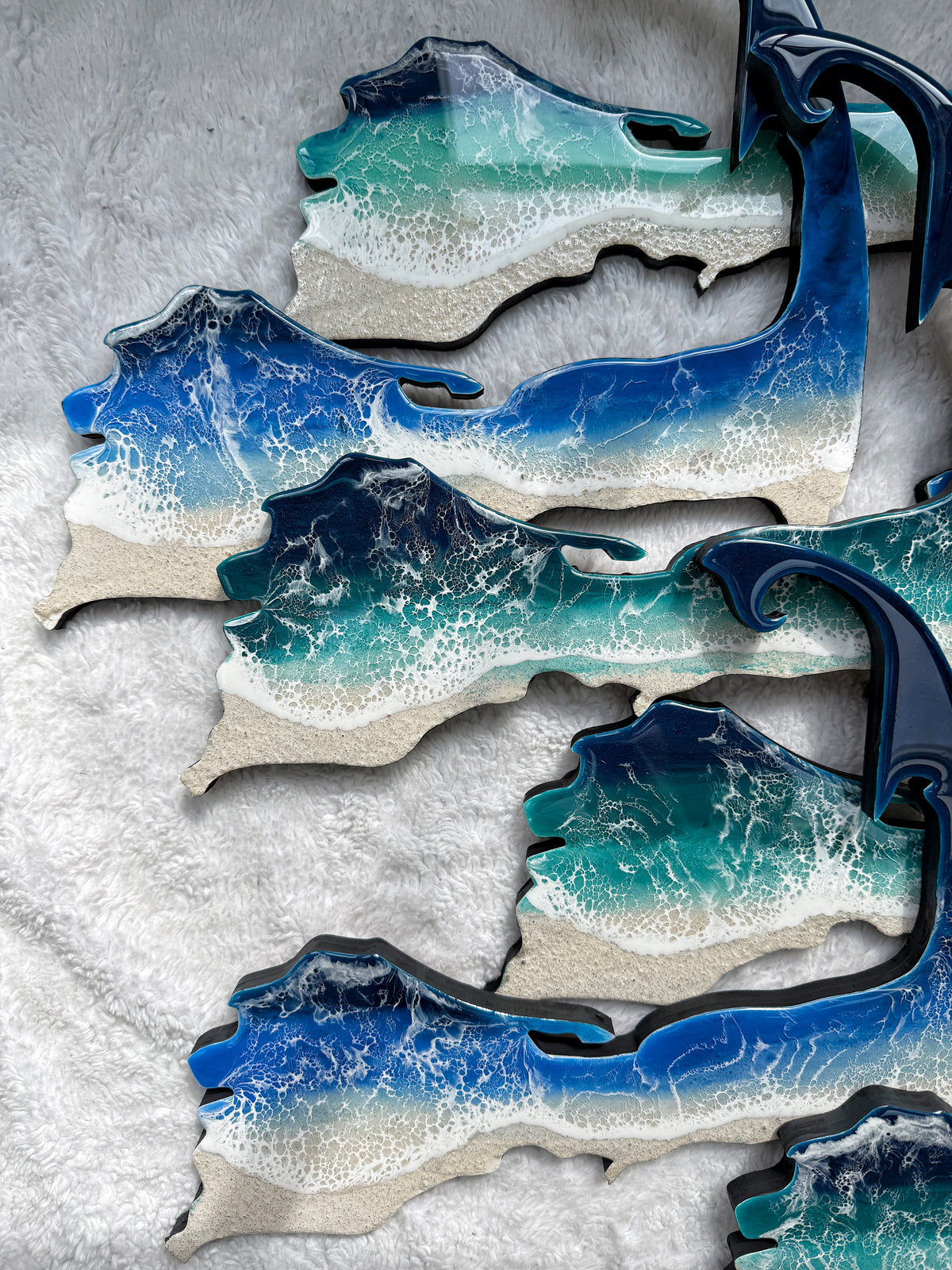 Cape Cod Wall Art | Ocean Wave Resin Decor 9/17/26