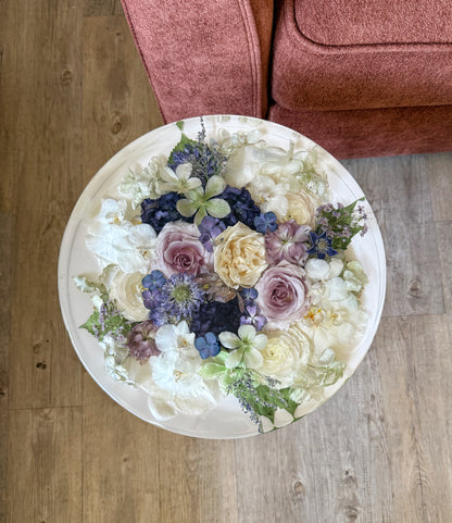 18" Table Floral Preservation Keepsake