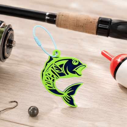 Custom Name Keychain | Personalized Acrylic Tag - Fish