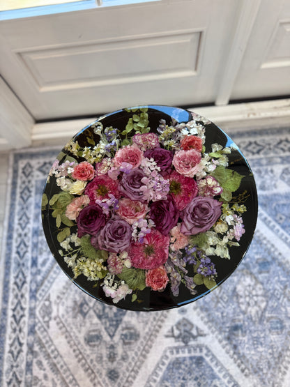 18" Table Floral Preservation Keepsake