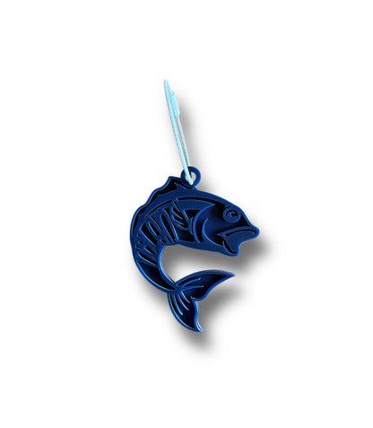 Custom Name Keychain | Personalized Acrylic Tag - Fish