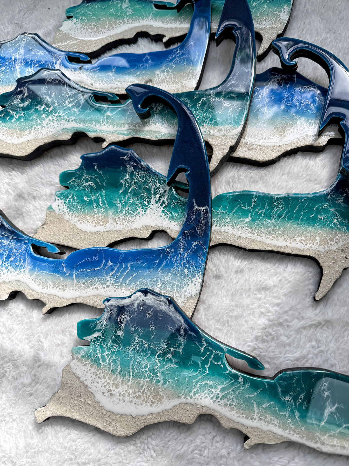 Cape Cod Wall Art | Ocean Wave Resin Decor 9/17/26