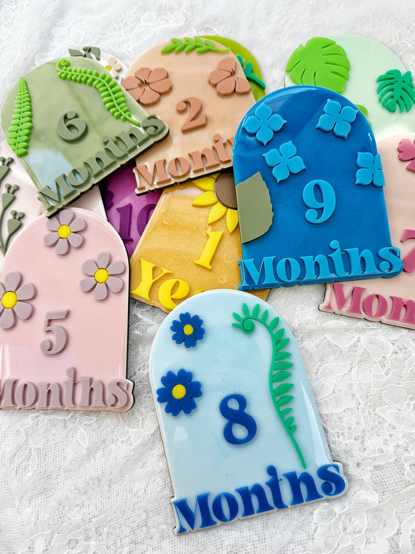 Baby Monthly Milestone Markers 9.8.25