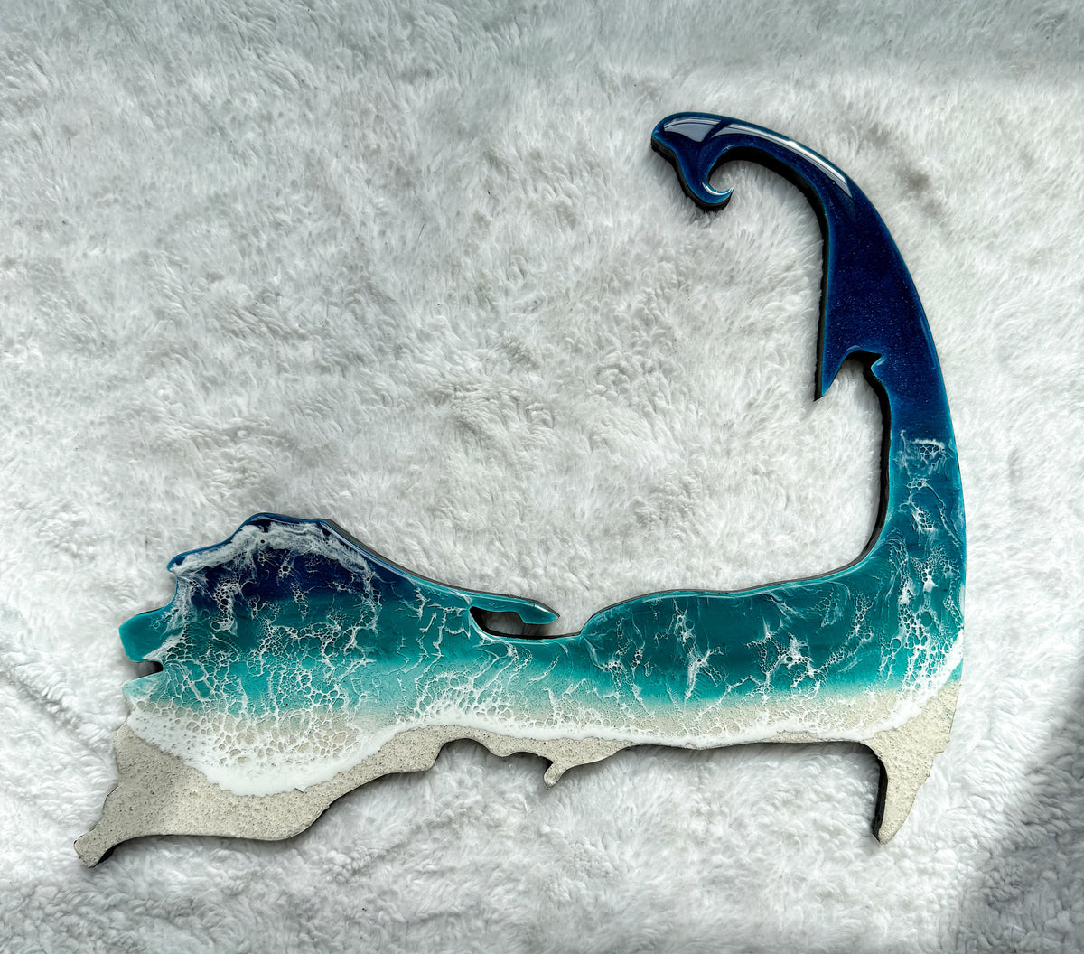 Cape Cod Wall Art | Ocean Wave Resin Decor 9/17/26