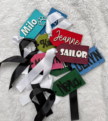 Customized gift tags