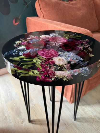 18" Table Floral Preservation Keepsake