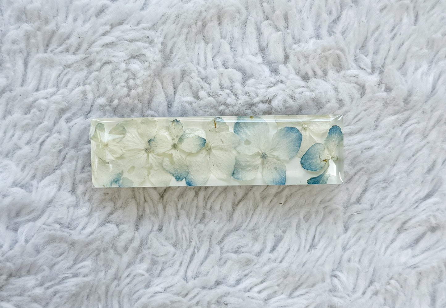 Resin Floral Barrette