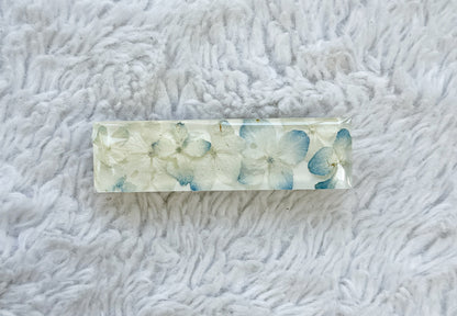 Resin Floral Barrette