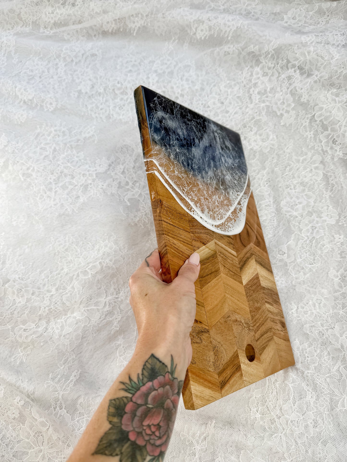 Ocean Wave Cutting Board - 9.8.25