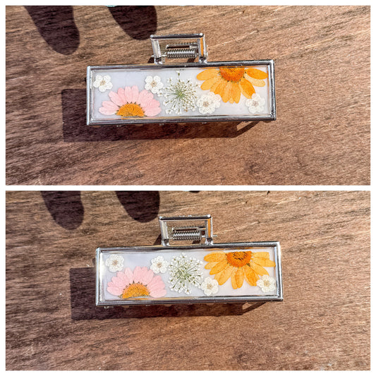 Resin Floral Claw Clip 9/17/26
