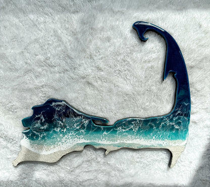 Cape Cod Wall Art | Ocean Wave Resin Decor 9/17/26