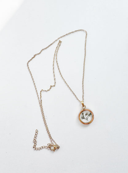 Necklace Floral Preservation Keepsake - Add on item