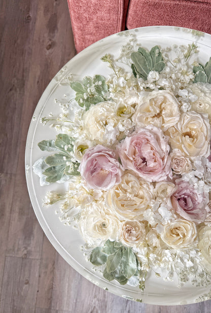 18" Table Floral Preservation Keepsake