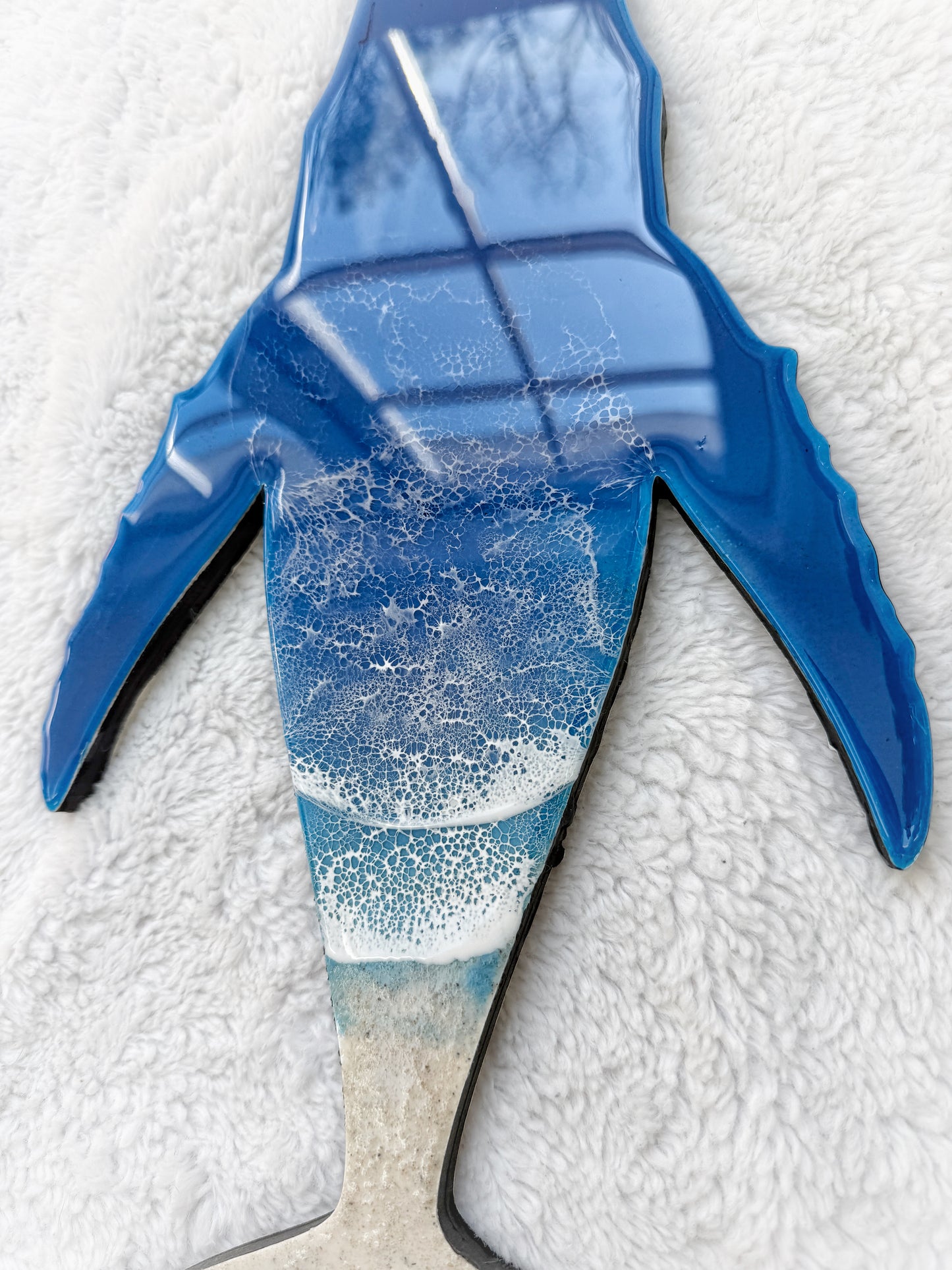 Humpback Whale Wall Art | Ocean Wave Resin Decor 4/9/26