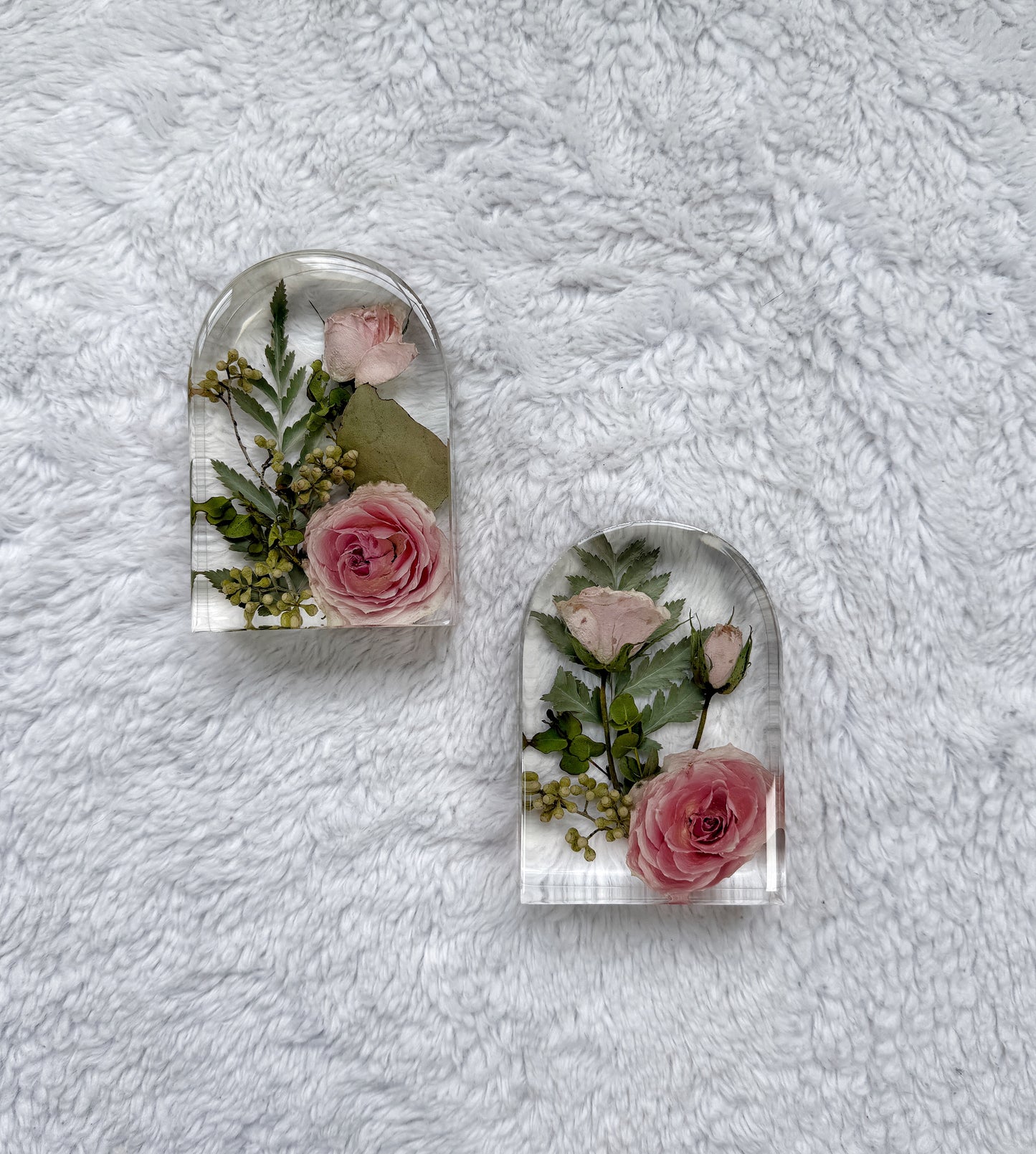 Mini Arch Floral Preservation Keepsake - Add On Item