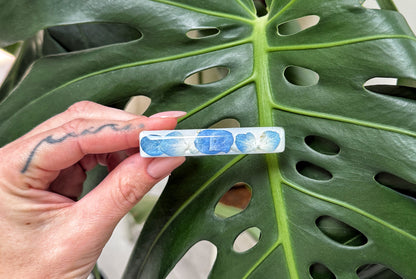 Resin Floral Barrette