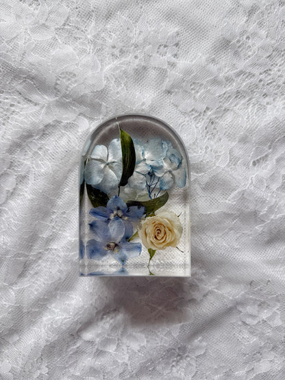 Mini Arch Floral Preservation Keepsake - Add On Item