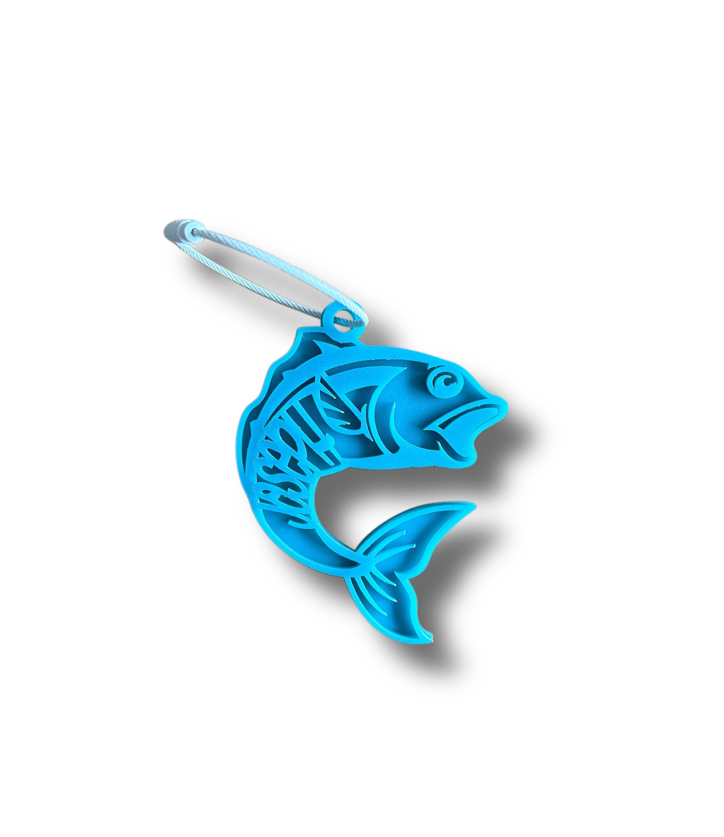 Custom Name Keychain | Personalized Acrylic Tag - Fish
