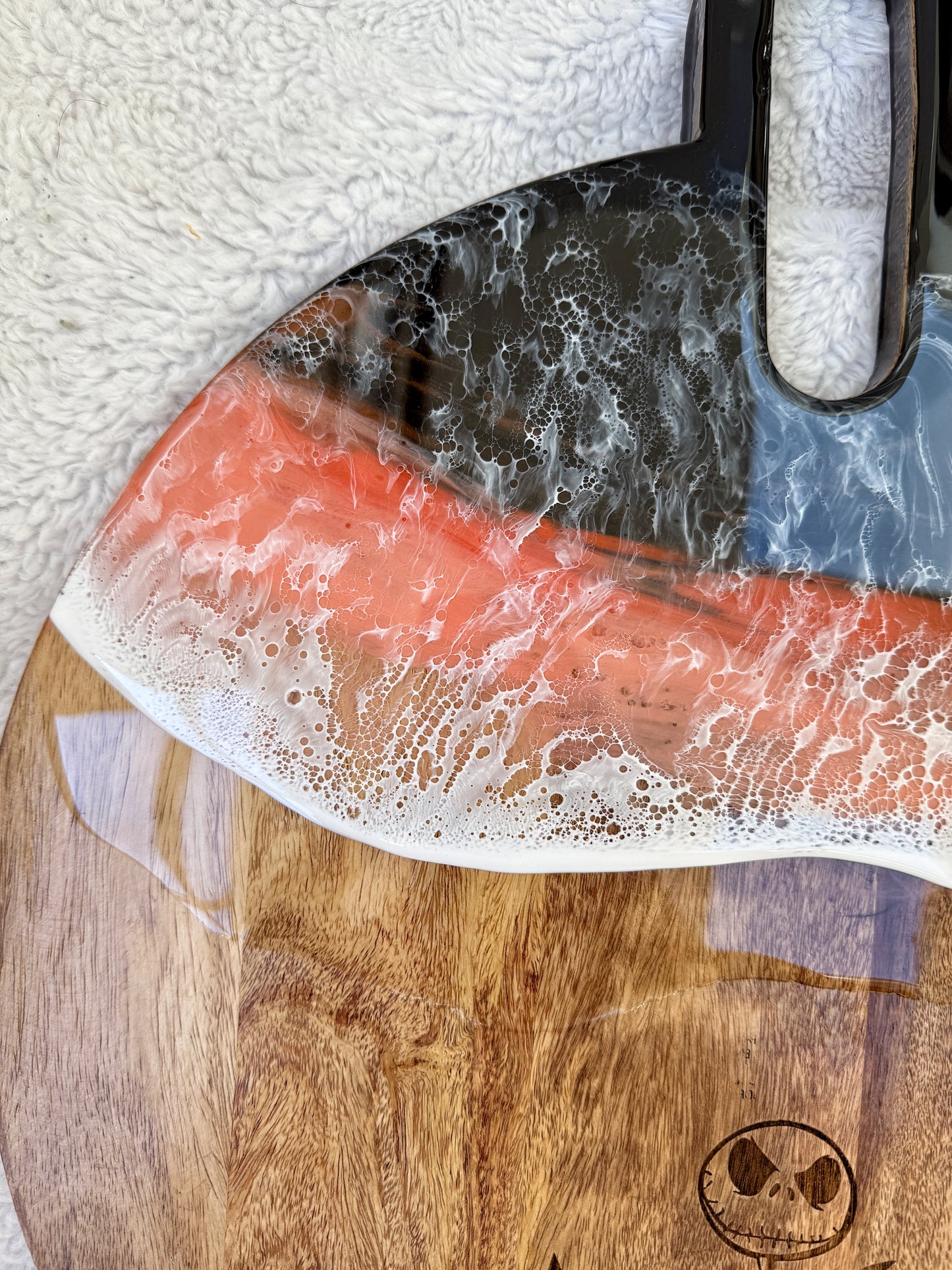 Halloween Cutting/Charcuterie Board - Acacia