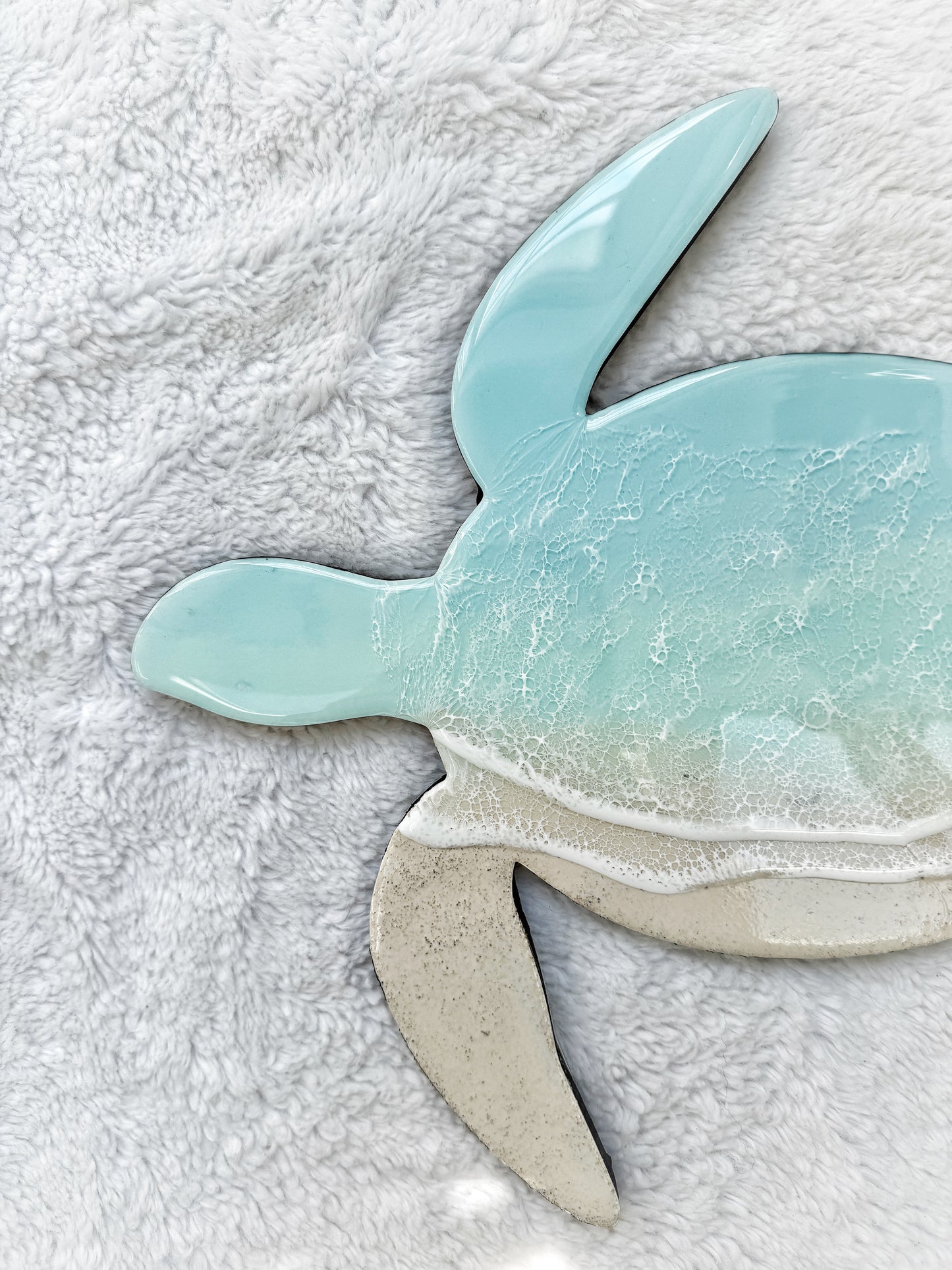 Sea Turtle Wall Art | Ocean Wave Resin Decor 4/9/26