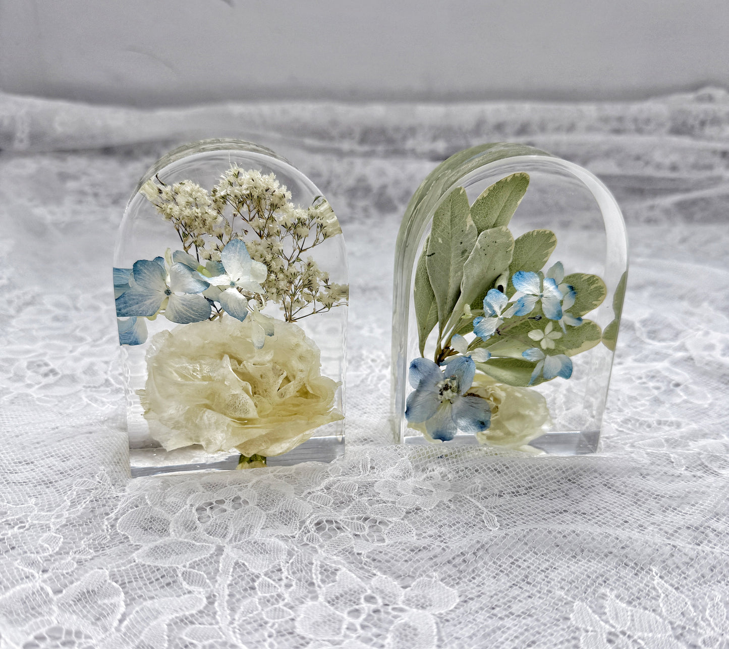 Mini Arch Floral Preservation Keepsake - Add On Item