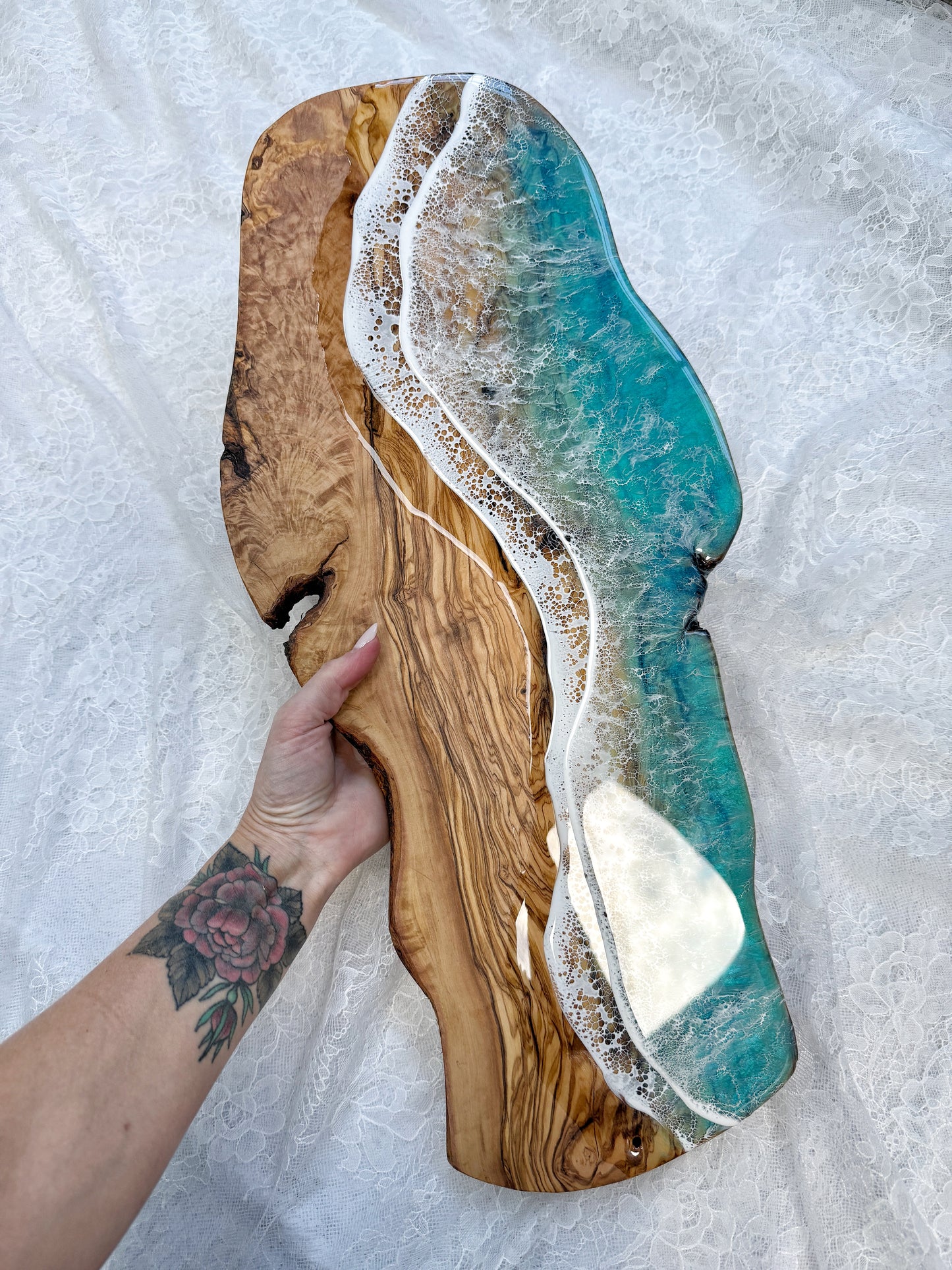 Ocean Wave Cutting Board - 9.8.25