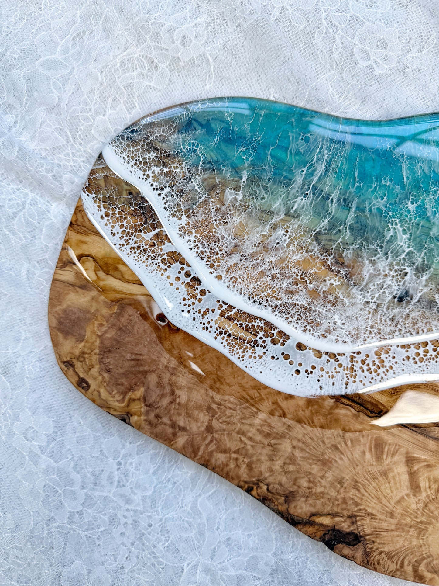 Ocean Wave Cutting Board - 9.8.25