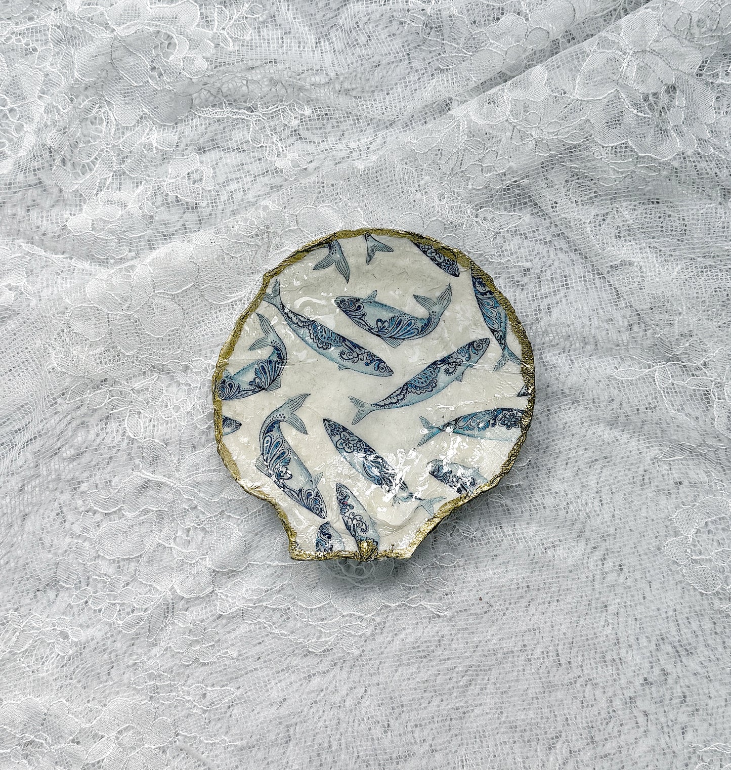 Shell Trinket Dish 9.8.25