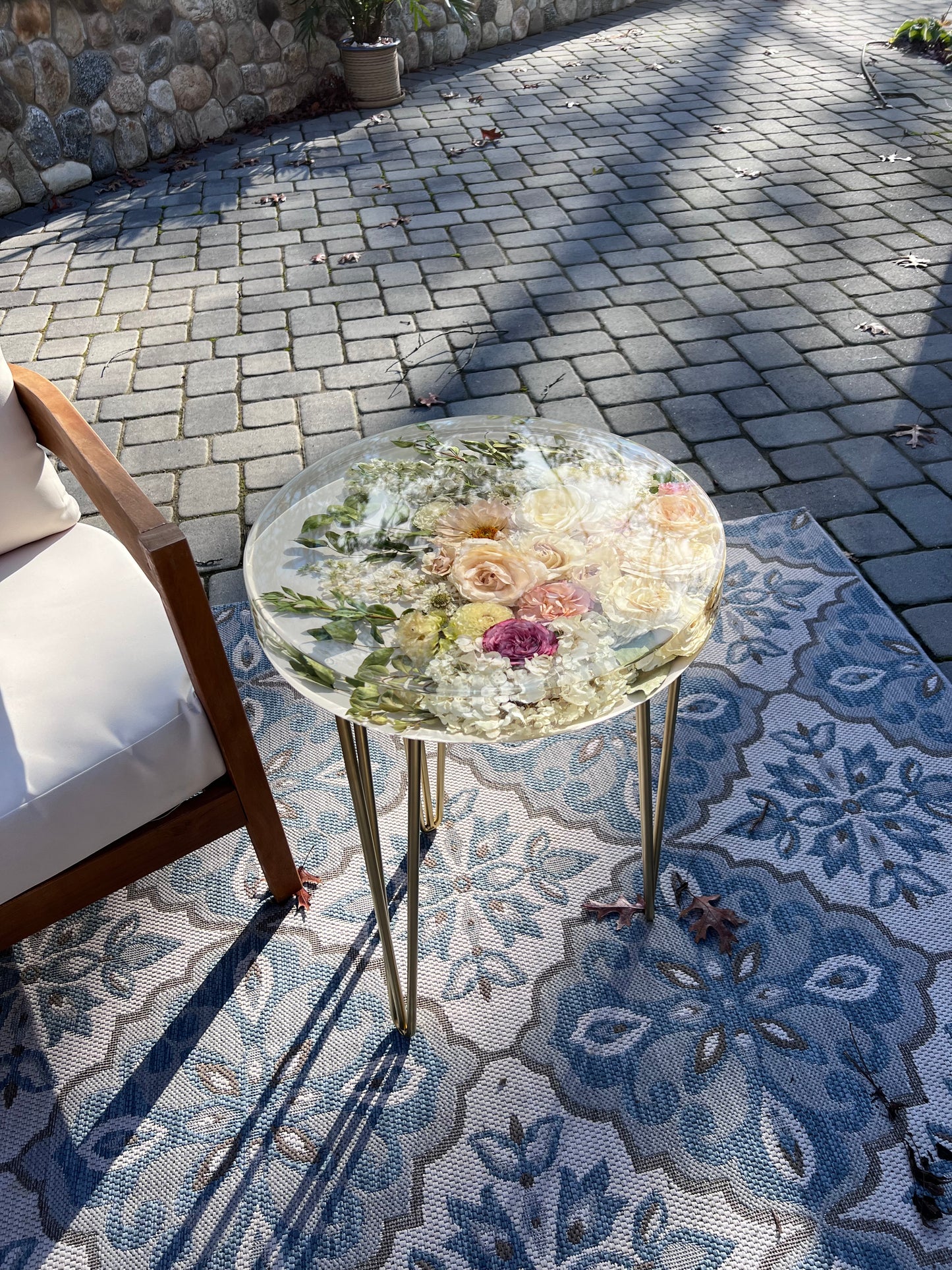 Floral Table 18"