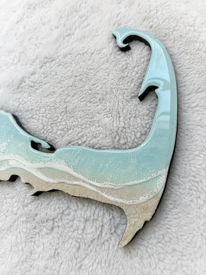 Cape Cod Wall Art | Ocean Wave Resin Decor 4/9/26