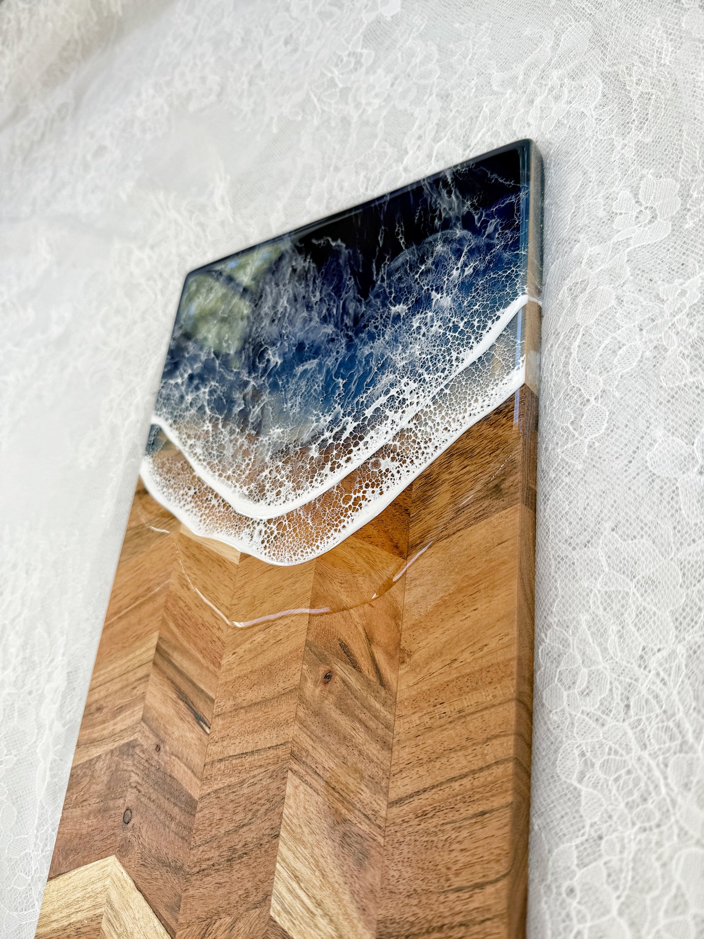 Ocean Wave Cutting Board - 9.8.25