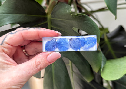 Resin Floral Barrette