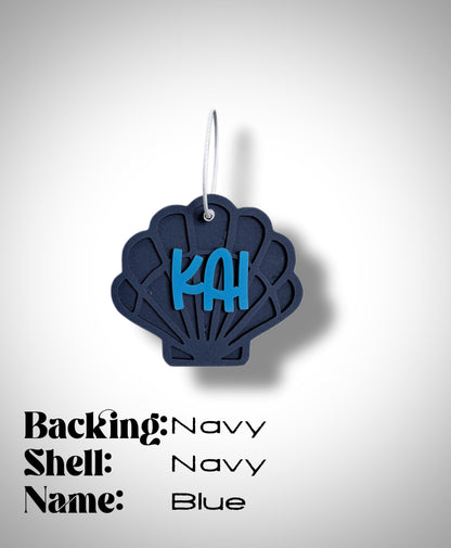Custom Name Keychain | Personalized Acrylic Tag - Shell