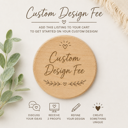 Custom Engraved Wooden Coasters