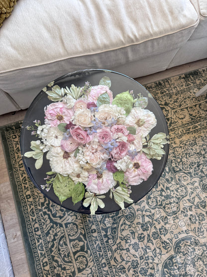 18" Table Floral Preservation Keepsake