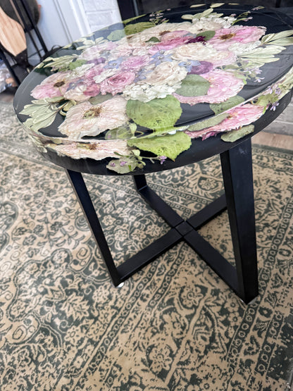 18" Table Floral Preservation Keepsake