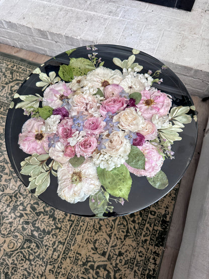 18" Table Floral Preservation Keepsake