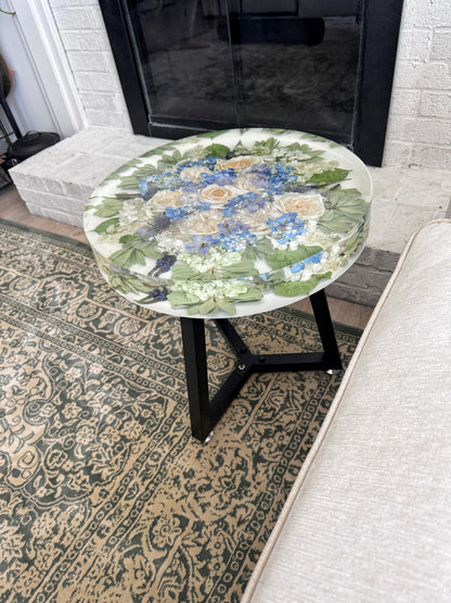 18" Table Floral Preservation Keepsake
