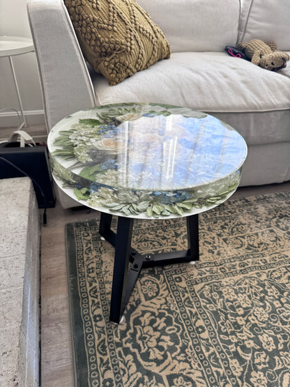18" Table Floral Preservation Keepsake