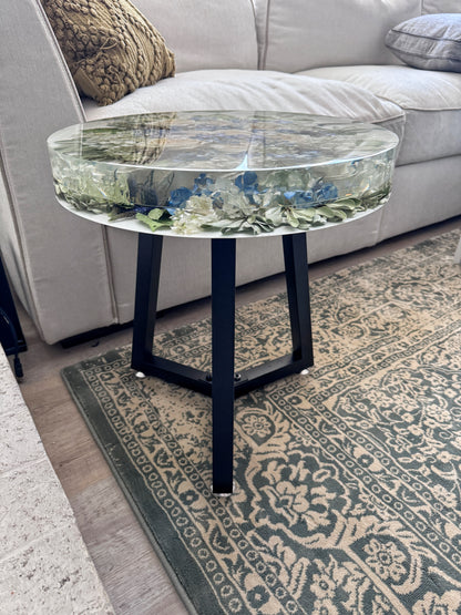 18" Table Floral Preservation Keepsake