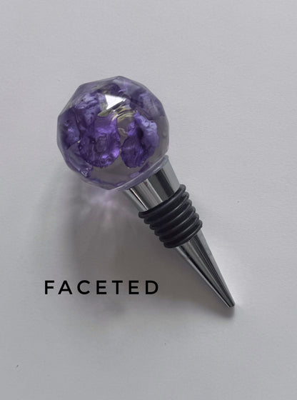 Bottle Stoppers Floral Preservation Keepsake - Add on item